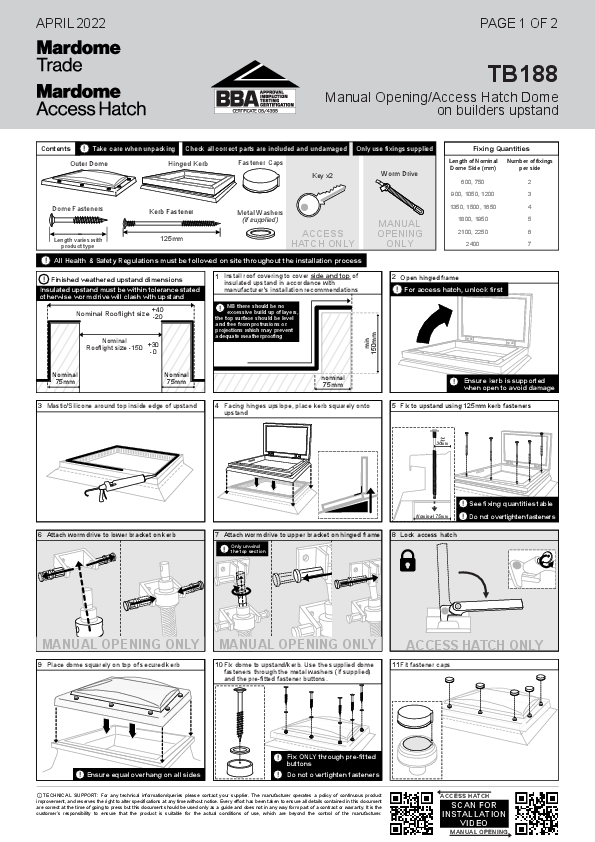 10501050TAH product manual