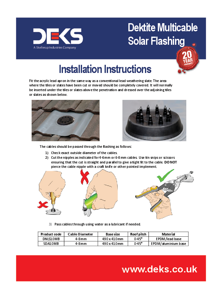 DNLS10MB product manual