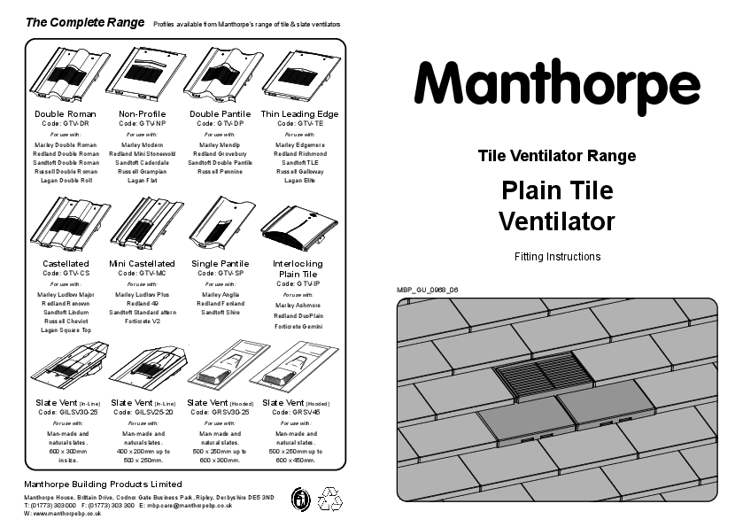 MANGTV-PTTR product manual