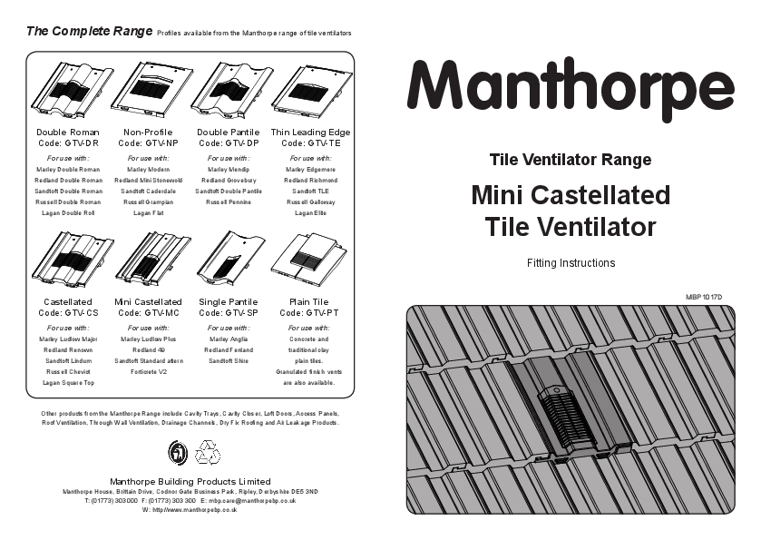 MANGTVMCAR product manual