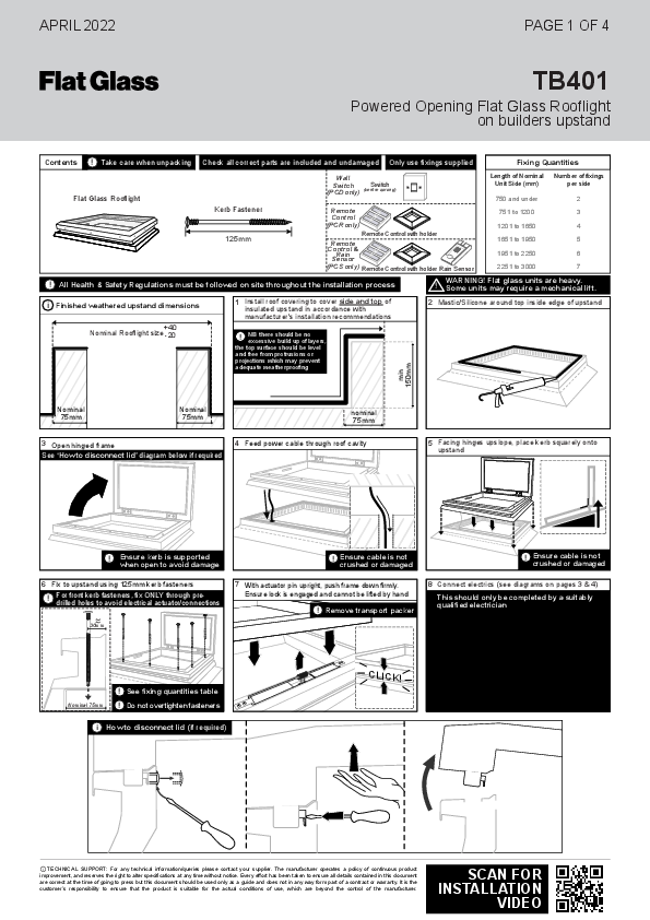 MGTV036 product manual