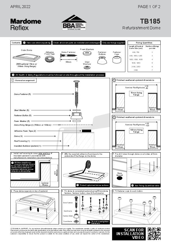 RD1200x1200 product manual