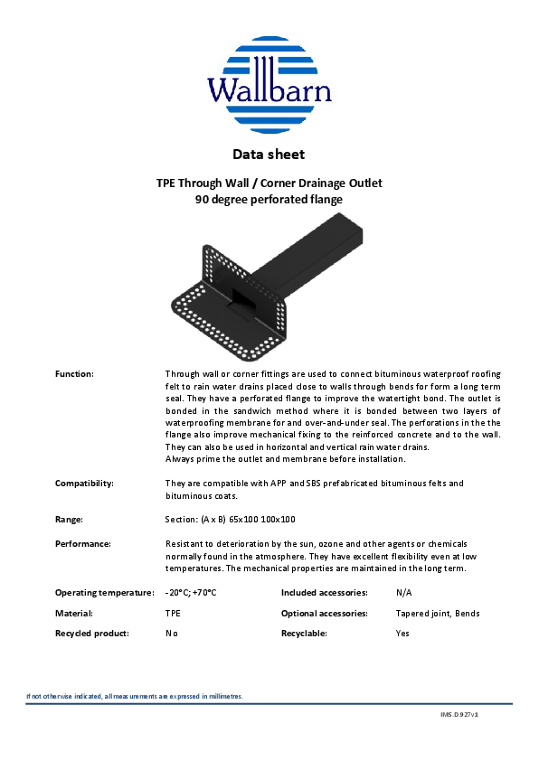 ROTPE030301100Z product manual