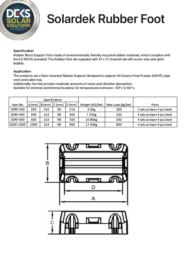 SDRF_400 product manual