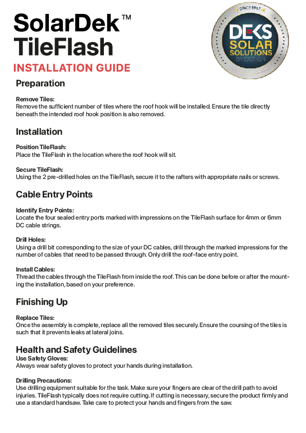 SDTF_RO product manual