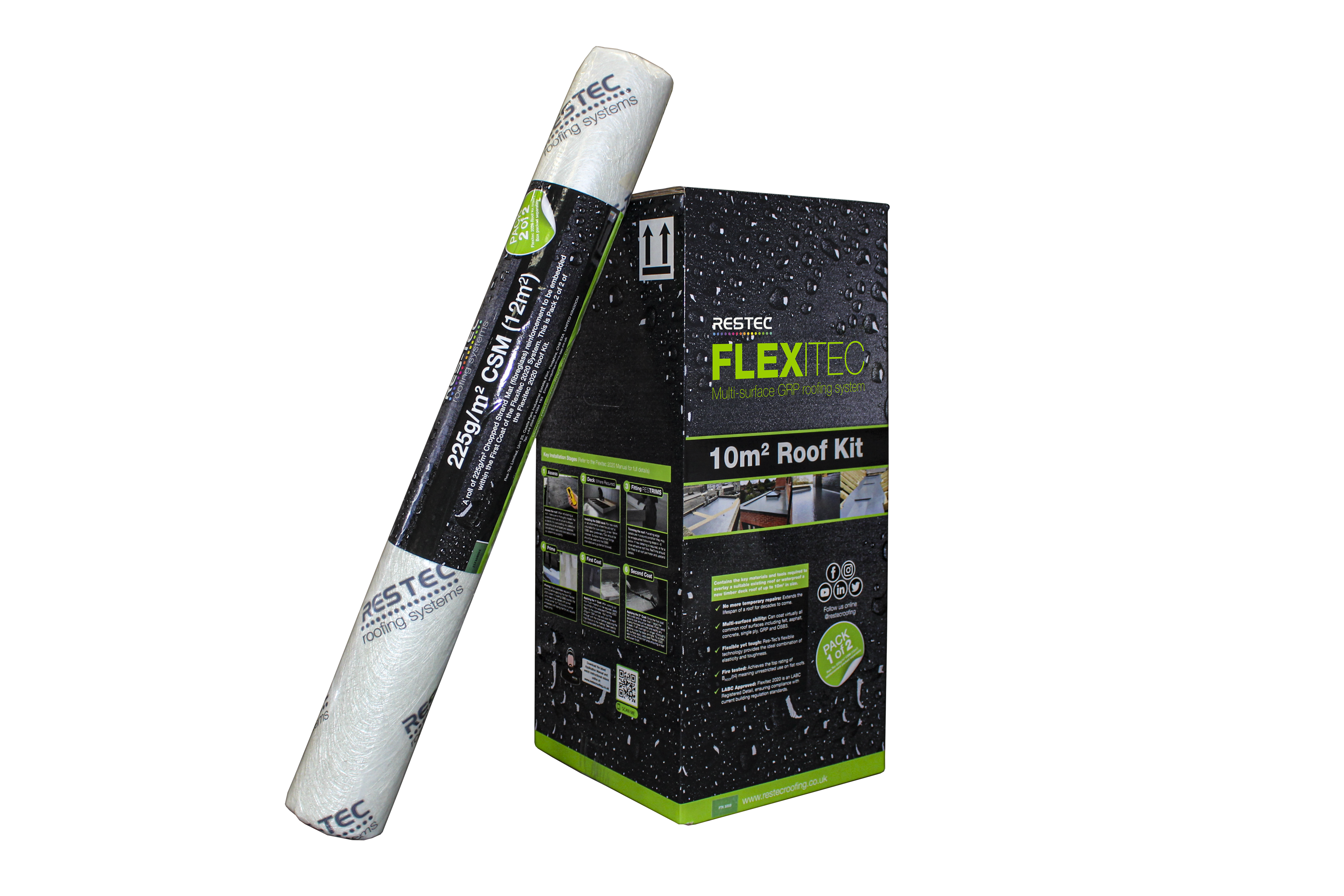 Restec Flexitec 2020 Roofing Kit (10m²)

