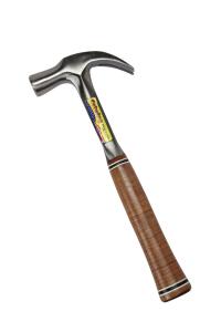 Estwing 20oz Claw hammer with leather grip