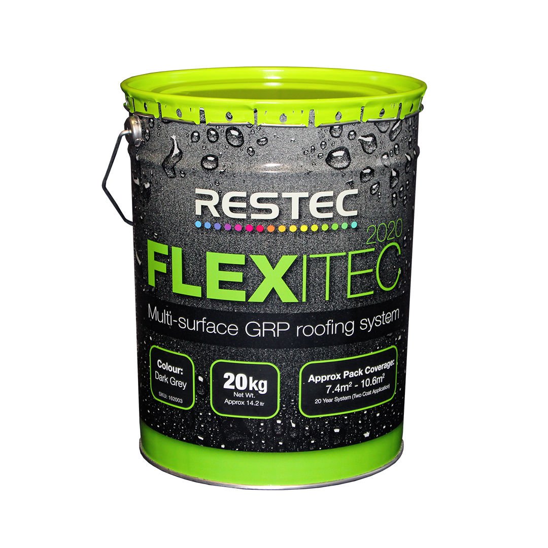 Restec Flexitec 2020  Resin 20kg Dark Grey 162003
