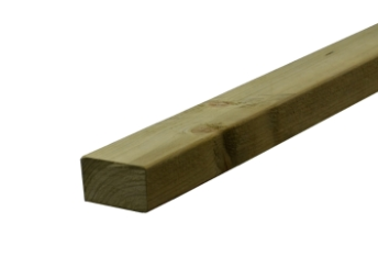 TP 47mm x 75mm x 3.6m C16 Regularised Treated Sawn Timber 