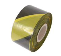 Barrier Tape Yellow/Black 70mm x 500m