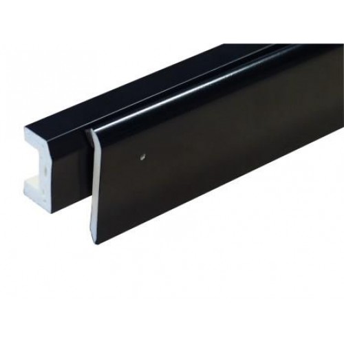 Classicbond® TRS Gutter Trim W/Batten Backplate 2.5m Anthracite (Sure Edge)