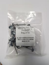 Classicbond® 50mm Poly Pins Anthracite (Bag Of 50)