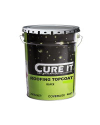 20kg Cure It Black Top Coat (BS 00E53) 50m2