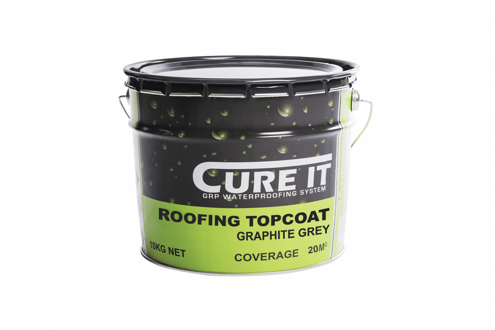 10kg Cure It Graphite Grey Top Coat ( Standard )