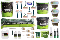 20m² Cure It GRP Fibreglass Roofing Kit (Battleship Grey)