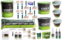 20m² Cure It GRP Fibreglass Roofing Kit Clay Brown