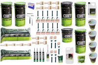 50m² Cure It GRP Fibreglass Roofing Kit Sherwood Green