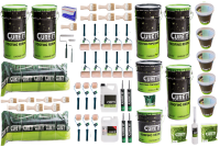 60m² Cure It GRP Fibreglass Roofing Kit Clay Brown