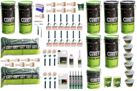 70m² Cure It GRP Fibreglass Roofing Kit Midnight Green