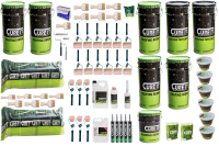 70m² Cure It GRP Fibreglass Roofing Kit Sherwood Green