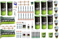 80m² Cure It GRP Fibreglass Roofing Kit Midnight Green