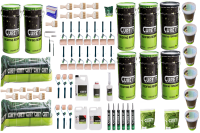 80m² Cure It GRP Fibreglass Roofing Kit Sherwood Green