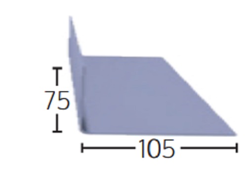 GRP AT195 Internal Angle Trim 3m x 65mm x 105mm