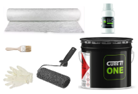 2m² Cure It ONE Roof Repair Patch Kit ( Anthracite Grey )