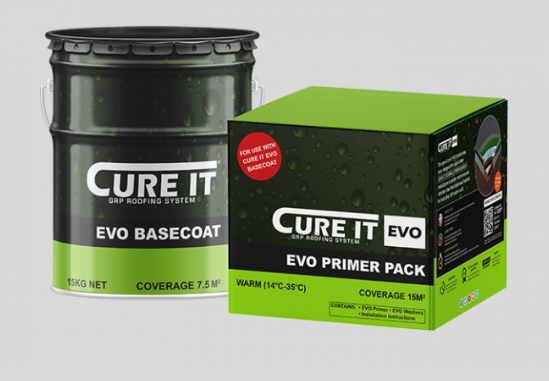 CURE IT ( EVO ) 30m² Roofing Kit Graphite Grey ( Warm Roof )