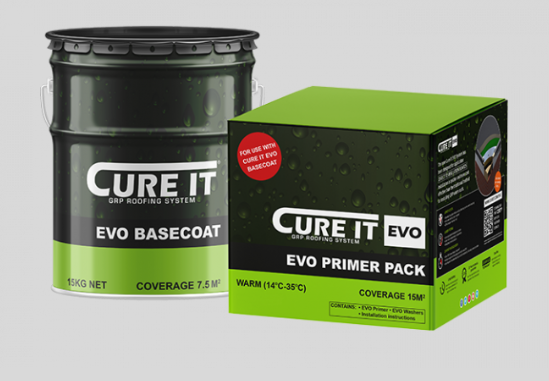 CURE IT ( EVO ) 45m² Roofing Kit Graphite Grey ( Warm Roof )