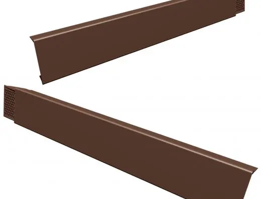 Linear Dry Verge LEFT Side ( BROWN )