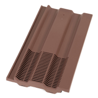 Klober 15 x 9 Tile Vent Dark Brown