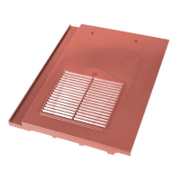 Klober In Line Flat Tile Vent Terracotta