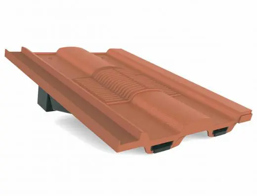 Manthorpe Tile Vent Castellated Terracotta