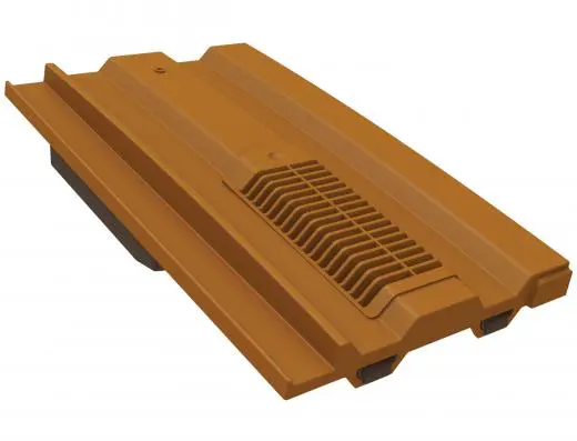 Manthorpe Tile Vent MINI Castellated Terracotta