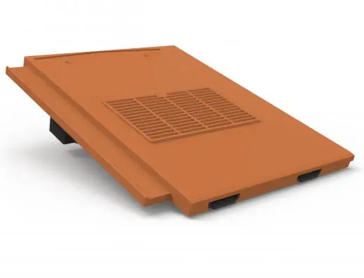 Manthorpe Tile Vent Thin Leading Edge Terracotta