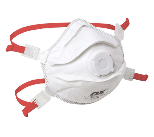 OX-S489201 OX S312 FFP3V Respirator Mask