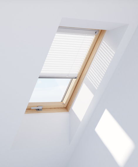 Venetian Blind White M8A 78cm x 140cm Compatible with Dakea, Velux, Fakro, Rooflite, Keylite, Dakstra, Optilight and Starlite windows.