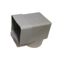 Classicbond® 715034 EPDM Square to round Outlet pipe adapter