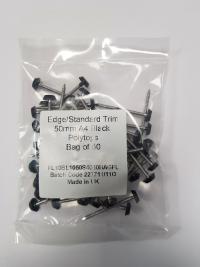 Classicbond® 50mm Poly Pins Black (Bag Of 50)