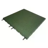 CC Rubber Tile Forrest GREEN 500 x 500 