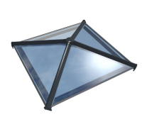 Skypod Square Roof Lantern 1000mm x 1000mm ( White Inside & Anthracite Grey Outside )