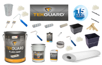 Tekguard 11m² Roof Kit 300g - Rough Surfaces - 15 Year Guarantee