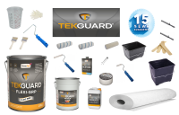 Tekguard 12m² Roof Kit 300g - Medium Surfaces - 15 Year Guarantee