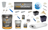 Tekguard 13m² Roof Kit 300g - Smooth Surfaces - 15 Year Guarantee