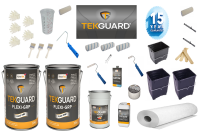 Tekguard 25m² Roof Kit 300g - Smooth Surfaces - 15 Year Guarantee