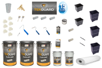 Tekguard 36m² Roof Kit 300g - Medium Surfaces - 15 Year Guarantee