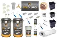 Tekguard 16m² Roof Kit 600g - Smooth Surfaces - 25 Year Guarantee