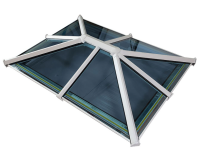 Skypod Roof Lantern 1750mm x 4500mm ( White Inside & Outside )