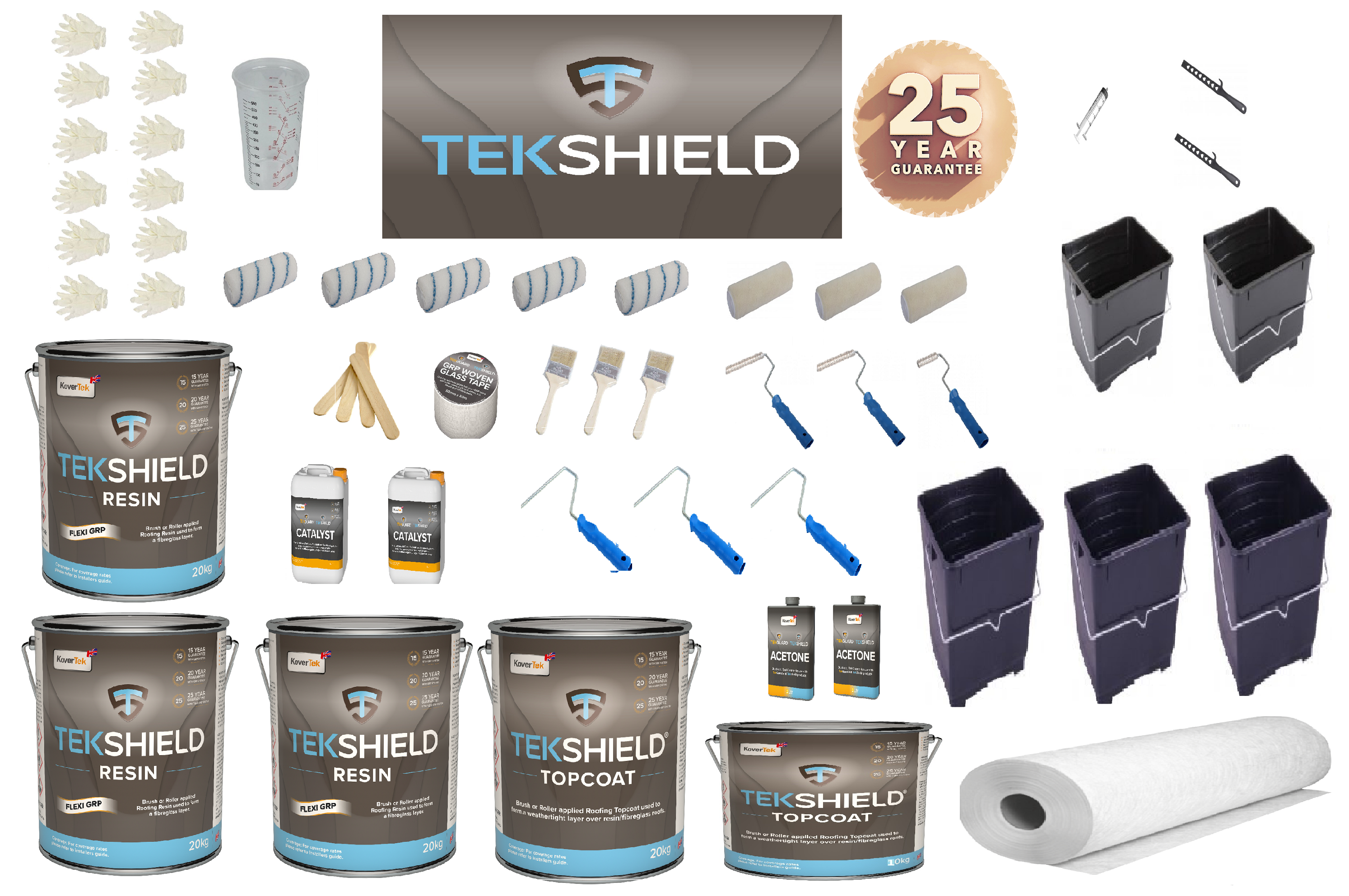 Tekshield 42m² Roof Kit 600g - 25 Year Guarantee